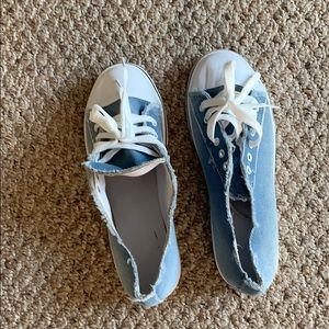 Sneakers 9.5 but more size 10 unless wear socks